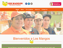 Tablet Screenshot of los-mangos.com